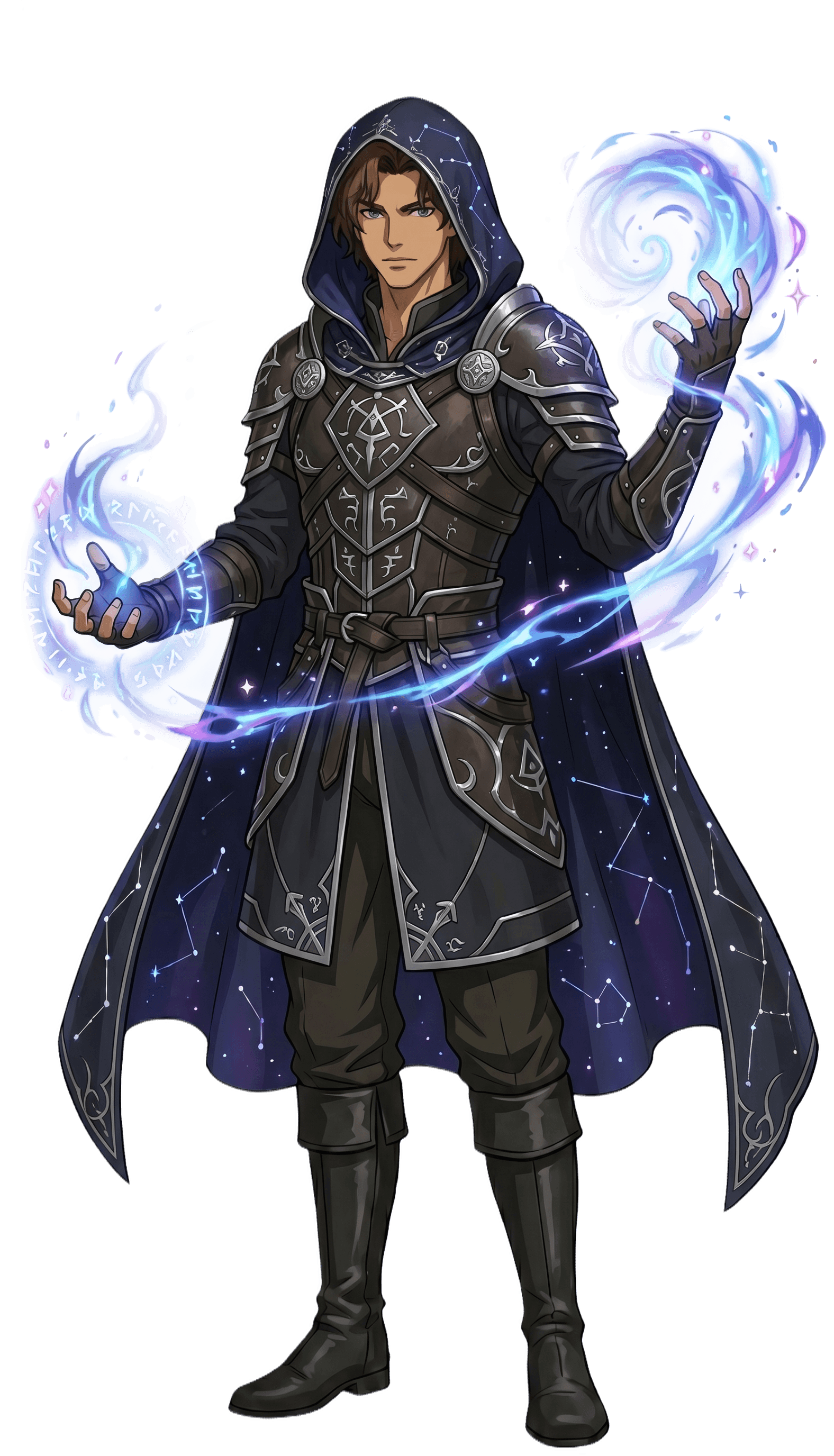 Axis, transformed into a mage